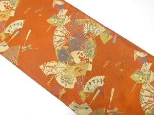 扇散らし模様織出し袋帯